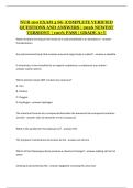 NUR 100 &ndash; Exam 3 Study Guide Practice Questions and Answers &lpar;2026 Latest Updated&rpar;