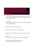 NCCAP NATIONAL STUDY GUIDE&NewLine;ACTUAL EXAM QUESTIONS WITH&NewLine;CORRECT ANSWERS 100&percnt; VERIFIED&NewLine;GRADED A&plus;