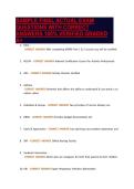 SAMPLE FINAL ACTUAL EXAM&NewLine;QUESTIONS WITH CORRECT&NewLine;ANSWERS 100&percnt; VERIFIED GRADED&NewLine;A&plus;