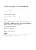 STNA Module Exam 4 &lpar;Week 12&rpar; - Practice Quiz 2026 UPDATE