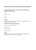 STNA Module 3&colon; Personal Care and Basic Nursing Skills 2026 UPDATE