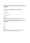 STNA Week 14 Quiz&colon; End-of-Life Care and Post-Mortem Procedures&NewLine;2026 &vert;UPDATE