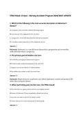 STNA Week 13 Quiz - Nursing Assistant Program 2026&sol;2027 UPDATE