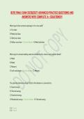 BEFO FINAL EXAM 2026&vert;2027 ADVANCED PRACTICE QUESTIONS AND &NewLine;ANSWERS WITH COMPLETE A&plus; SOLUTIONS&excl;&excl;&excl;