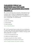 PARAMEDIC FISDAP 200&NewLine;QUESTIONS 2026 TEST BANK&NewLine;COMPLETE QUESTIONS SOLUTIONS&NewLine;GRADED A&plus;