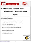 RN CONCEPT-BASED ASSESSMENT LEVEL 2 ONLINE PRACTICE B EXAM >>LATEST UPDATE 2026-2027 