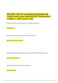 WGU D467 &sol; D467 Pre- Assessment Exam Questions and&NewLine;Verified Answers Latest Update 2026&sol;2027 &lpar;Exploring Data&rpar;&NewLine;&vert; Graded A&plus; &vert; 100&percnt; Correct - WGU