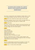 RN NURSING CARE OF CHILDREN TYPE 1 DIABETES &NewLine;MELLITUS &vert; ACTUAL EXAM WITH QUESTIONS AND &NewLine;ANSWERS 2026&sol;27