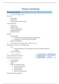 Samenvatting VZC2&colon;deel theorie wondzorg&colon; theorie Els