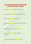IBAM TEST &num;1 EXAM 2026&vert;2027 ADVANCED PRACTICE QUESTIONS &NewLine;AND ANSWERS WITH COMPLETE A&plus; SOLUTIONS&excl;&excl;&excl;
