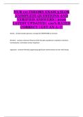 NUR 111 &ndash; Theory Exam 3 SLOs Practice Questions and Answers &lpar;2026 Latest Updated&rpar;