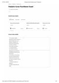 Pediatric Nurse Practitioner Exam 1 Questions and Answers