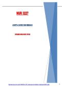 NUR 3227 JUNETTA COOPER VSIM FEEDBACK COMPLETE GUIDE 2026&vert;27 UPDATE