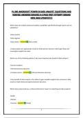 PL 300 POWER BI EXAM BUNDLE &vert;QUESTIONS AND VERIFIED ANSWERS&vert;GRADED A&plus;&vert;PASS FIRST ATTEMPT&vert;BRAND NEW 2026 UPDATE&excl;&excl;&excl;&excl;&excl;&excl;