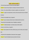JURI 2990 Exam 3 Questions & Answers 2025&sol;2026 &vert; Legal Studies Study Guide &vert; Case Law&comma; Procedure & Legal Analysis Review &vert; Verified A&plus;
