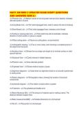 NAVY AM MOD 3 UPDATED EXAM SCRIPT QUESTIONS AND ANSWERS SURE
