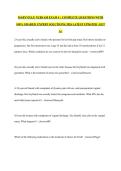 MARYVILLE NURS 620 EXAM 4 &vert;  COMPLETE QUESTIONS WITH 100&percnt; GRADED  EXPERT SOLUTIONS&vert; 2026 LATEST UPDATED &vert; GET A&plus;