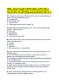 CLUB PILATES EXAMINATION TEST 2026 TESTED&NewLine;QUESTIONS WITH COMPLETE SOLUTIONS