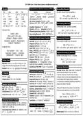 ISYE 6644 Exam 1 Cheat Sheet