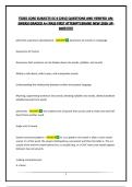 TEXES CORE SUBJECTS EC-6 &lpar;291&rpar; MATH&vert;QUESTIONS AND VERIFIED ANSWERS&vert;GRADED A&plus;&vert;PASS FIRST ATTEMPT&vert;BRAND NEW 2026 UPDATE&excl;&excl;&excl;&excl;&excl;&excl;