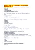 ABSA 3B1 UPDATED EXAMS SCRIPT QUESTIONS AND ANSWERS SURE