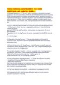 TEXAS NURSING JURISPRUDENCE 2026 CORE QUESTIONS AND ANSWERS SURE