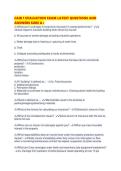 CAIB 1 EVALUATION EXAM LATEST QUESTIONS AND ANSWERS SURE