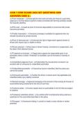 CAIB 1 CORE EXAMS 2026 SET QUESTIONS AND ANSWERS SURE