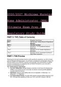 2026&sol;2027 Michigan Nursing Home Administrator &lpar;NHA&rpar; Ultimate Exam Prep &vert; 60 S-Tier Questions&comma; Rationales & Regulatory Study Guide