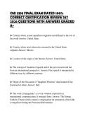 CMI 3358 FINAL EXAM RATED 100&percnt;&NewLine;CORRECT COMPREHENSIVE TEST PAPER&NewLine;2026 QUESTIONS WITH ANSWERS GRADED&NewLine;A&plus;&NewLine;
