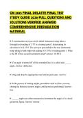 CM 2105 FINAL DELATTE FINAL TEST&NewLine;SCRIPT 2026 FULL QUESTIONS AND&NewLine;ACCURATE VERIFIED ANSWERS GRADED&NewLine;A&plus; ADVANCED STUDY MATERIAL