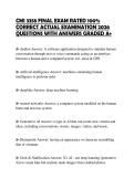 CM 2105 FINAL DELATTE ACTUAL TEST&NewLine;PAPER 2026 FULL QUESTIONS AND&NewLine;VERIFIED CORRECT ANSWERS GRADED A&plus;&NewLine;COMPREHENSIVE STUDY GUIDE