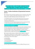 WGU D580 TASK 2 HEALTHCARE ADMINISTRATION CAPSTONE 2026 &vert; Complete Solution &vert; Master of Healthcare Administration &vert; Pass Guaranteed - A&plus; Graded&NewLine;&NewLine;