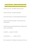 ENT EXAM TEST BANK   &vert;  COMPLETE QUESTIONS WITH 100&percnt; GRADED  EXPERT SOLUTIONS&vert; 2026 LATEST UPDATED &vert; GET A&plus;