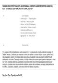 TABLEAU DESKTOP SPECIALIST &ndash;QUESTIONS AND CORRECT ANSWERS &lpar;VERIFIED ANSWERS&rpar;&NewLine;PLUS RATIONALES 2026 Q&A &vert; INSTANT DOWNLOAD PDF&period;