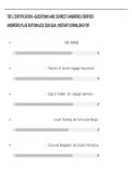 TEFL CERTIFICATION &ndash;QUESTIONS AND CORRECT ANSWERS &lpar;VERIFIED&NewLine;ANSWERS&rpar; PLUS RATIONALES 2026 Q&A &vert; INSTANT DOWNLOAD PDF&period;