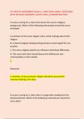 ATI HEALTH ASSESSMENT EXAM 1&comma; 2 AND FINAL EXAM &vert; QUESTIONS &NewLine;WITH DETAILED ANSWERS&vert; LATEST 2026 &vert; GUARANTEED PASS