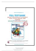 Anatomy & Physiology&comma; 11th Edition &lpar;Patton&comma; 2022&rpar;&comma; Chapters 1-48 &vert; All Chapters Covered Test Bank&NewLine;