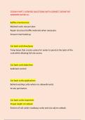 CESSWI PART 2 VERIFIED QUESTIONS WITH CORRECT DEFINITIVE &NewLine;ANSWERS RATED A&plus;