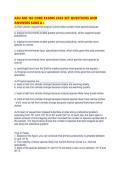 ASU BIO 182 CORE EXAMS 2026 SET QUESTIONS AND ANSWERS SURE