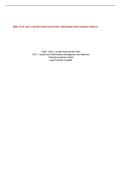 WGU C815 Task 2&colon; Quality Improvement Plan &vert; 2026 Update with complete solutions&period;