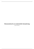 Humanistisch en existenti&euml;le benadering &vert;  2025&sol;26 &vert; Hannelore Bruurs