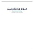Studiesamenvatting Management Skills &vert; Thomas More &vert; 2025&sol;26