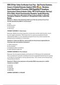 OSHA 30-Hour Safety Certification Exam Prep &ndash; Real Practice Questions&comma; Answers & Detailed Rationales &lpar;Updated 2026&rpar; 