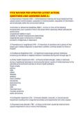 FTCE NAVAED PED UPDATED LATEST ACTUAL QUESTIONS AND ANSWERS SURE