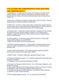 FTCE NAVAED PED COMPREHENSIVE EXAM QUESTIONS AND ANSWERS SUR