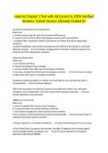 Hazmat Chapter 1 Test with All Correct & 100&percnt; Verified Answers &vert;Latest Version &vert;Already Graded A&plus;