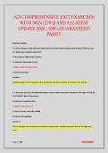 ATI COMPREHENSIVE EXIT EXAM 2026 WITH NGN &lpar;270 Q AND A&rpar; LATEST UPDATE 2026 &vert; 100&percnt; GUARANTEED PASS&excl;&excl;&excl;