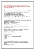 NUR2513 MATERNAL-CHILD STUDY QUESTIONS 65 &NewLine;ACTUAL QUESTIONS AND CORRECT VERIFIED ANSWERS &NewLine;LATEST UPDATE&excl;&excl;&excl;&excl;&excl;&excl;&excl;&excl;