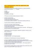 LCDC COMPREHENSIVE UPDATED QUESTIONS AND ANSWERS SURE